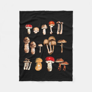 Mushroom Picker Life Fleecefilt