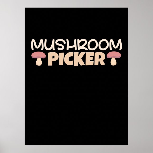 Mushroom Pickers Poster (Framsidan)