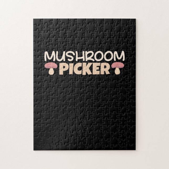 Mushroom Pickers Pussel (Vertikal)