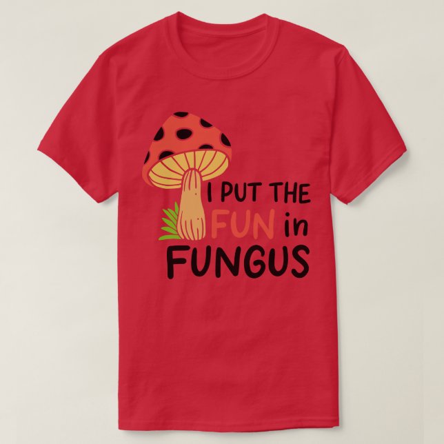 Mushroom Picking 4 T Shirt (Design framsida)