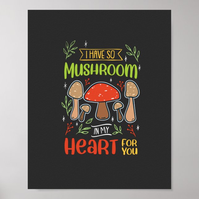 Mushroom Picking Poster (Framsidan)