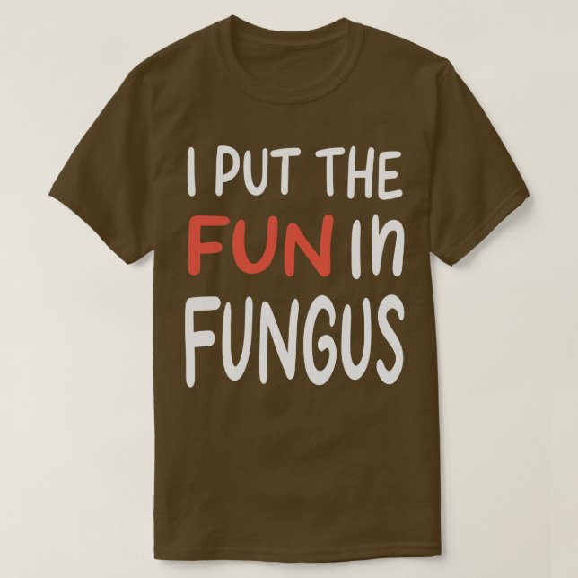 Mushroom Picking T Shirt (Design framsida)