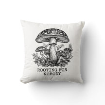 Mushroom Pillow, roten för ingen hemdekan