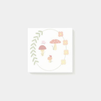 Mushroom Post-it Block