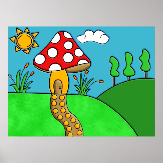 Mushroom Poster (Framsidan)