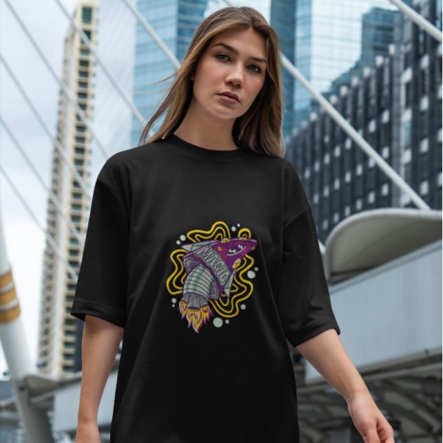 Mushroom Rocket Magic T Shirt (Skapare uppladdad)