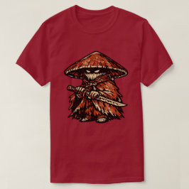 Mushroom Ronin — Roliga Svampvandrande Samurajer T Shirt