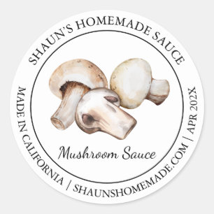 Mushroom Sauce Modern etikett