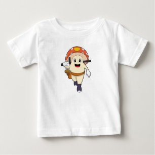 Mushroom som polis t shirt