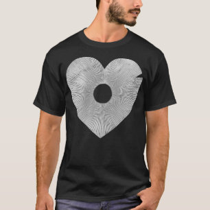 Mushroom Spore Heart Fungi Mycology Foraging Kärle T Shirt
