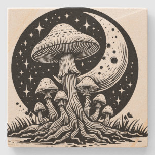 Mushroom Stenunderlägg