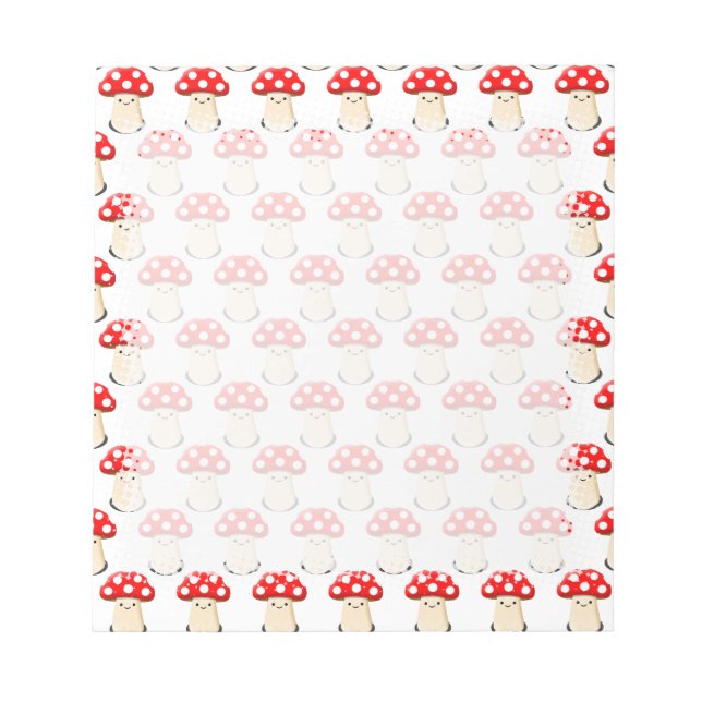 Mushroom Teckning Anteckningsblock (Framsida)