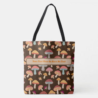 Mushroom Toadstool Woodland Forest Boho Hippie Tygkasse