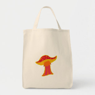 Mushroom Tote Bag Tygkasse