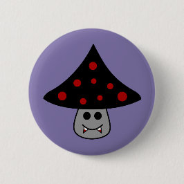 Mushroom Vampire Button Knapp