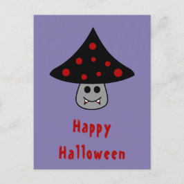 Mushroom Vampire vycard Vykort