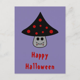 Mushroom Vampire vycard Vykort