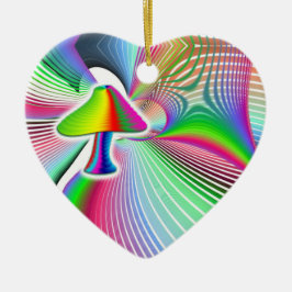 Mushroom Vision Julgransprydnad Keramik