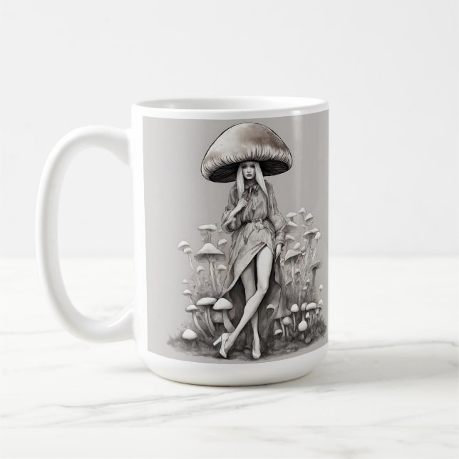 Mushroom Vogue Dam Kaffemugg (Vänster)