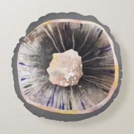 Mushroom Watercolor Rund Kudde