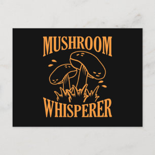 Mushroom Whisperer Mycolog Morels Hunting Älskare Vykort