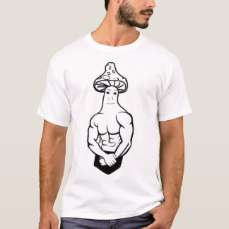 Mushroom Wojak känner av PM T Shirt