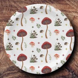 Mushroom Woodland Forest Fairy Mönster Cottagecore