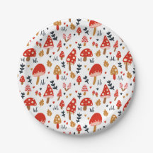 Mushroom Woodland Kathrin Legg Red Mushroom Party