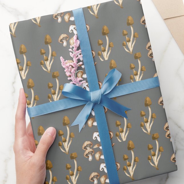 Mushroom Wrapping Paper Presentpapper (Skapare uppladdad)