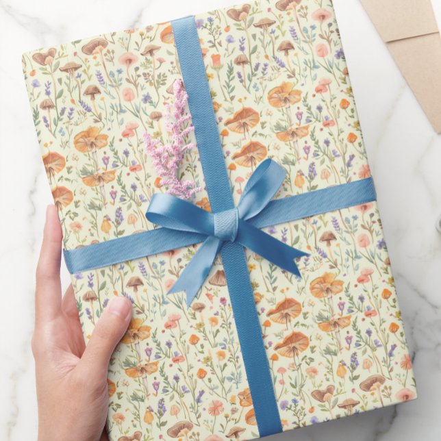 Mushroom Wrapping Paper Presentpapper (Skapare uppladdad)