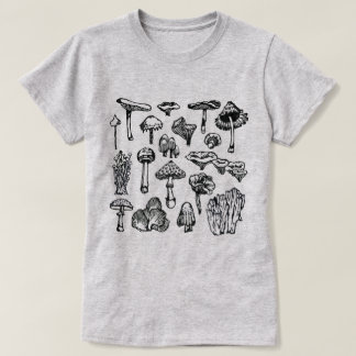 Mushrooms（Ladies） T Shirt