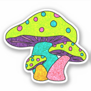 Mushrooom varje dag klistermärken