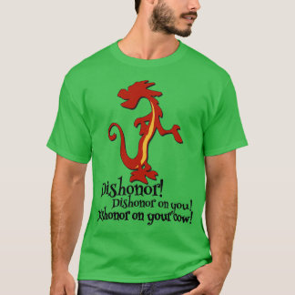 Mushu Mulan-vanära T Shirt