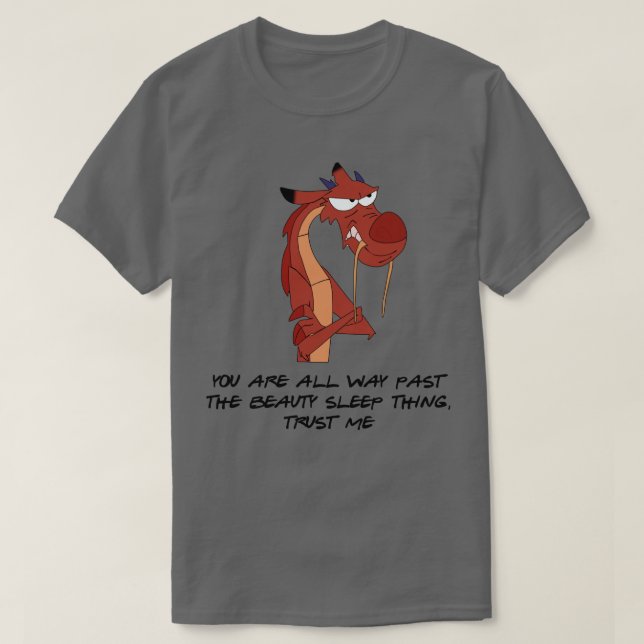 Mushu T Shirt (Design framsida)