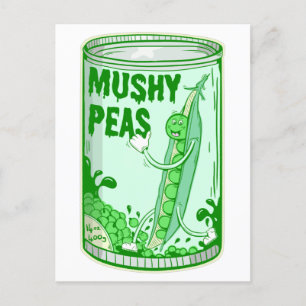 Mushy Peas pop Vykort