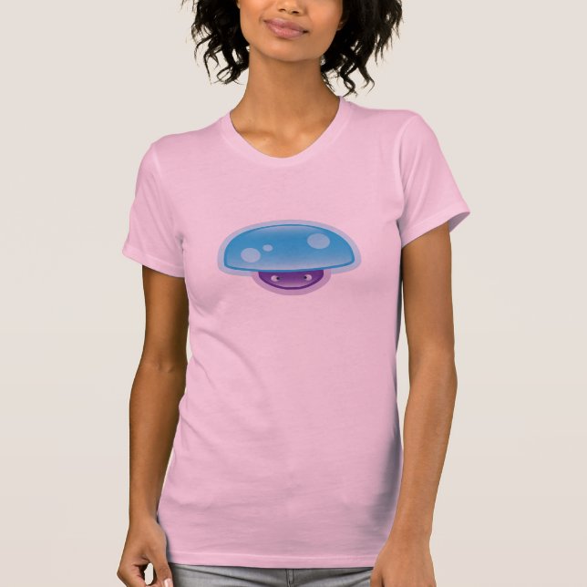 Mushy skjorta för Squishies blått Tee (Framsida)
