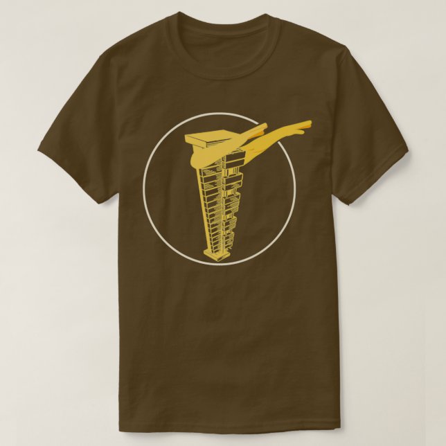 Musi för lekmansspelare i Glockenspiel T Shirt (Design framsida)