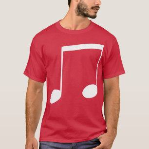 Music 8th Notes the Shirt - Small Print T