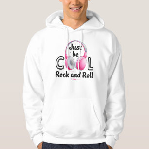 Music Älskare BE Coola Rock and roll Hoodie