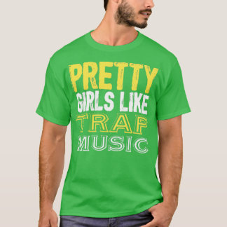 Music älskare ger söt tjejer som svällmusik t shirt