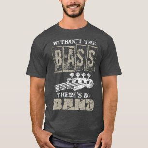 Music Älskare Gift Idea Bass Player Guitar T Shirt