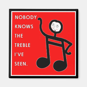 Music Älskare Gift Magnet