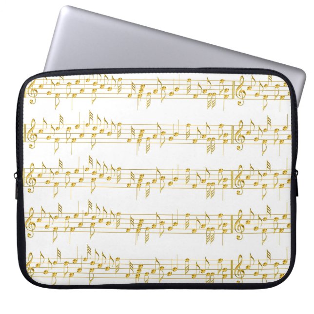 MUSIC ÄLSKARE LAPTOP SLEEVE (Framsidan)