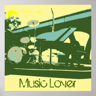 Music Älskare Poster
