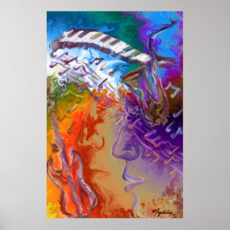 Music Älskare Poster