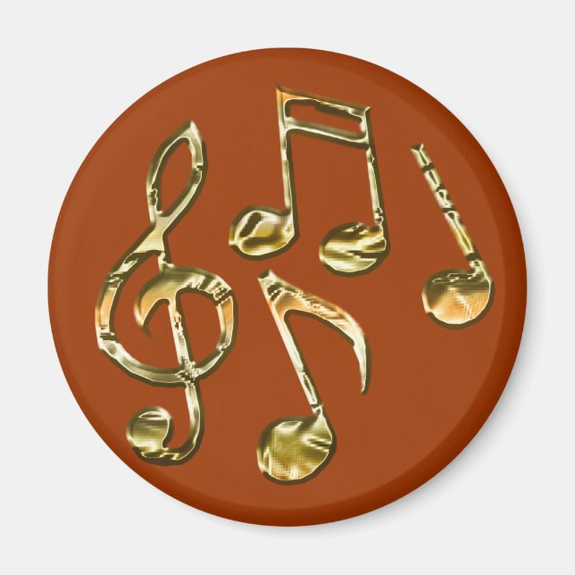 MUSIC ÄLSKARE-samling Magnet (Framsidan)