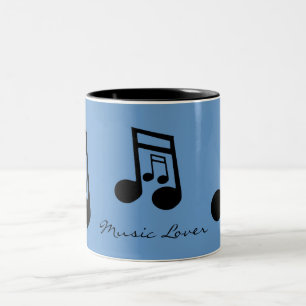 MUSIC ÄLSKARE-samling Två-Tonad Mugg