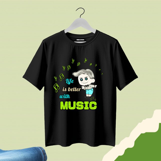 Music älskare t shirt (Skapare uppladdad)