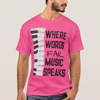 Music Älskare Tshirt ThMeed Gift Tee