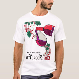 Music Älskare's BottleRock Festival Graphic T-Shir T Shirt